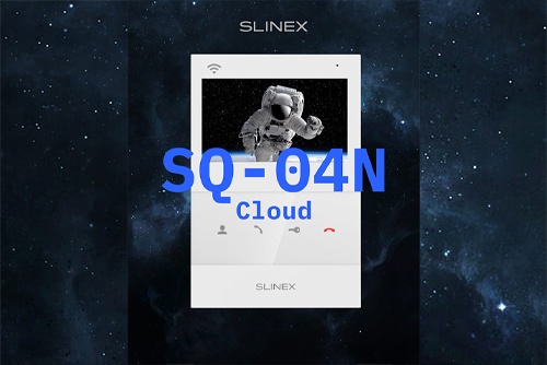 Slinex SQ-04N Cloud: Новый технический стандарт в сегменте 4″ домофонів